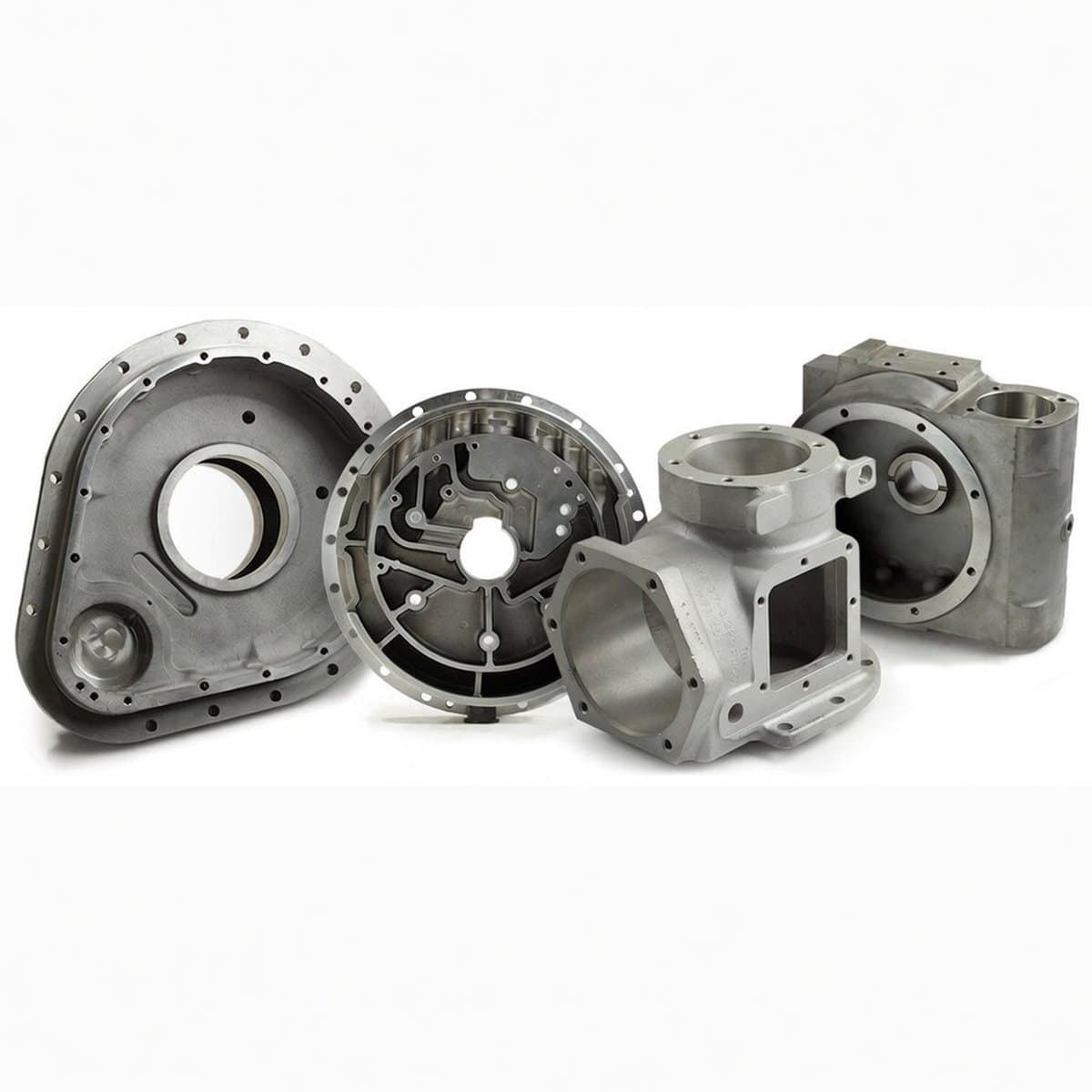 Machined housings and cases for construction equipment