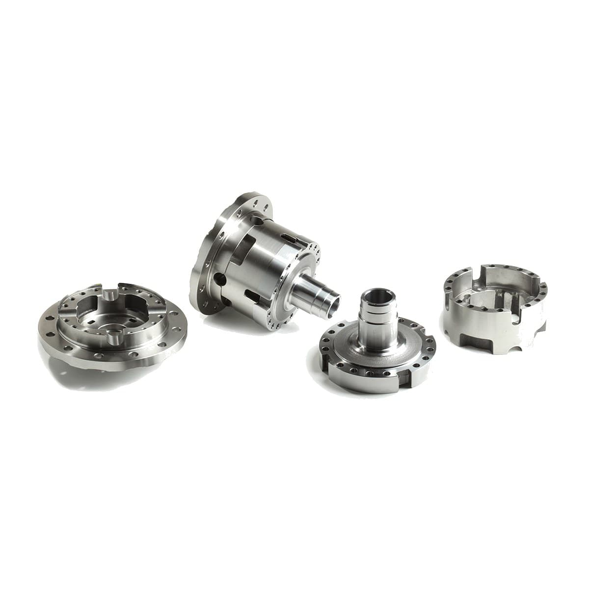 Machined hubs and housings for power-generation hardware