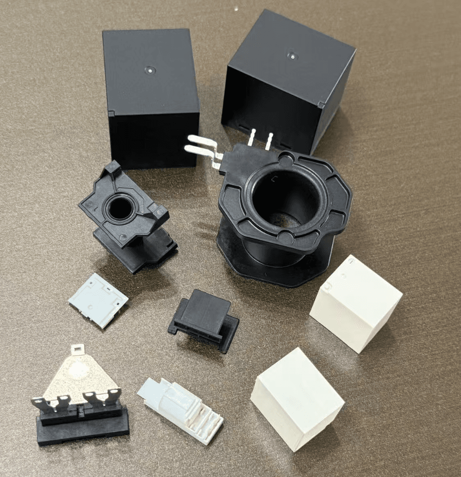 Precision molded housings and connectors